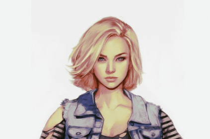 Art:_Kj6tbl1d_Y= Android 18