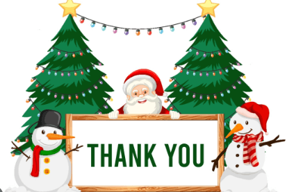 Clip Art: Thank You Christmas